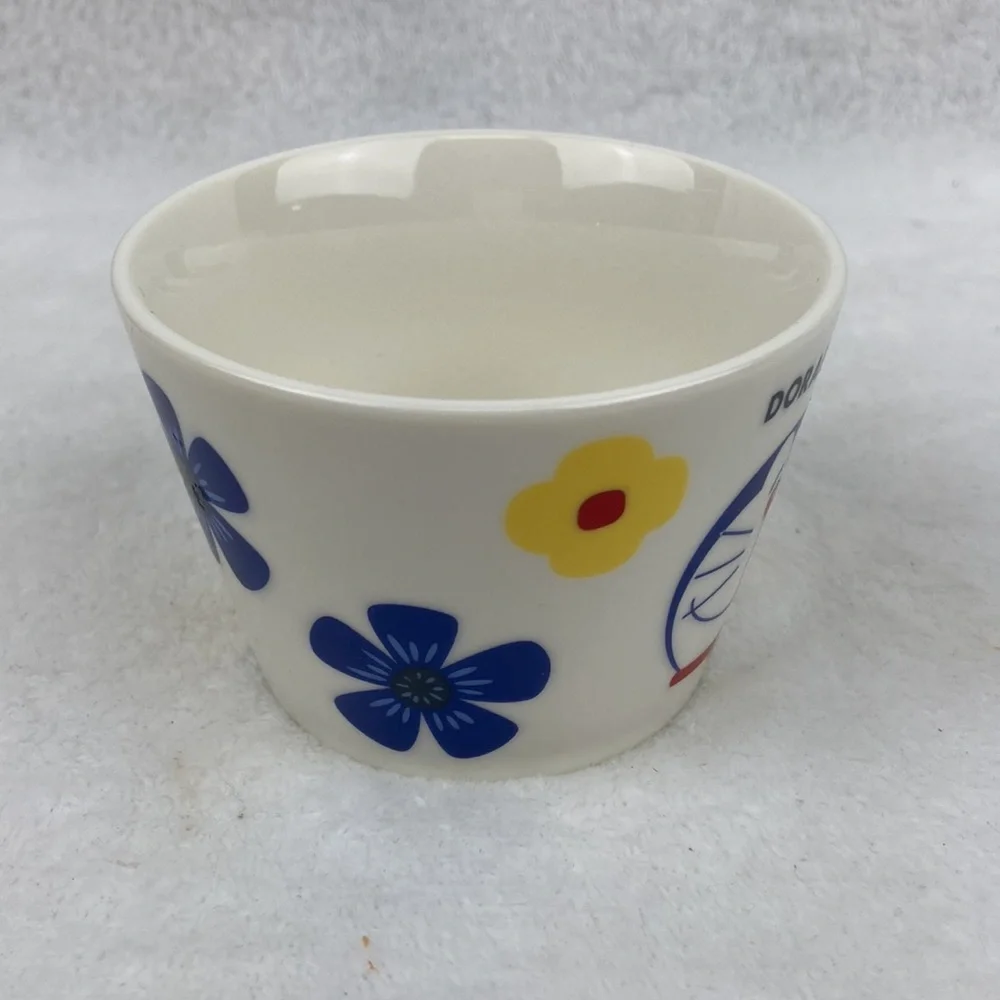 Doraemon Kitty Cat Ceramic Pet Bowl 2.25” x 3.25”